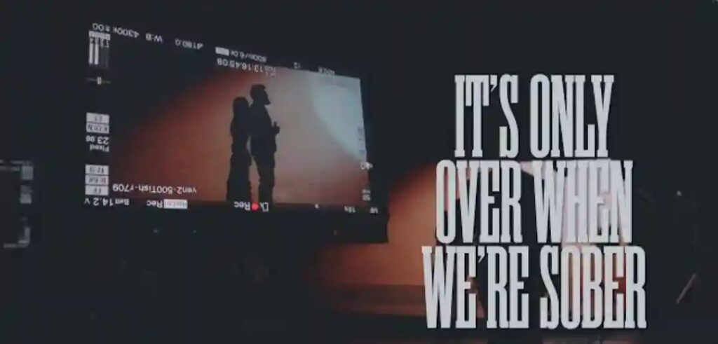 Over When We're Sober Lyrics Brantley Gilbert ft. Ashley Cooke