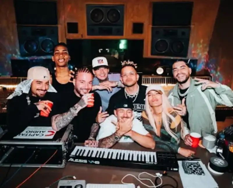 KAROL G - +57 Lyrics (English Translation) ft. Feid, J Balvin, Maluma