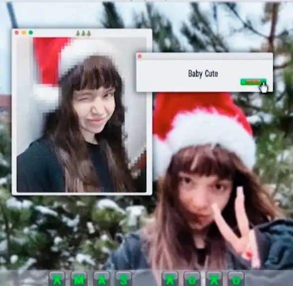 Christmas night Lyrics - Baby Cute