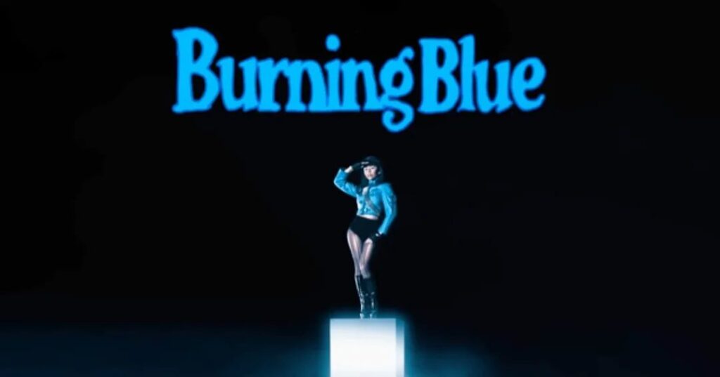 Burning Blue Lyrics - Mariah the Scientist